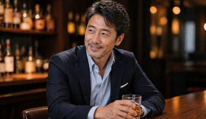 大人の余裕を感じさせる男性