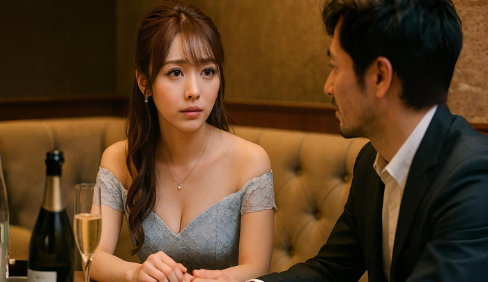 もし自分に不満があるなら、話して欲しいと思っているキャバ嬢
