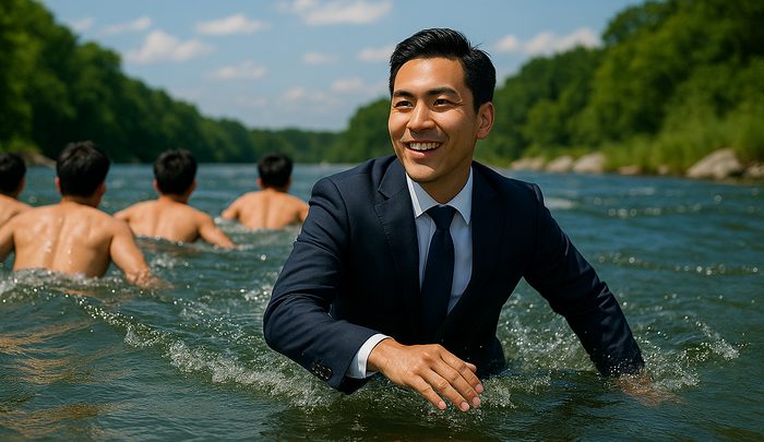 他のお客との差別化を狙い、逆張り行動をする男性