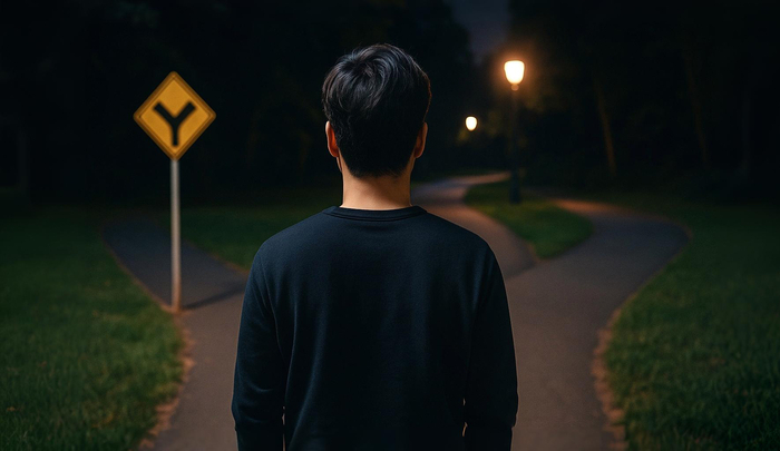 キャバ嬢を追いかけつづけるか、諦めるか岐路に立つ男性