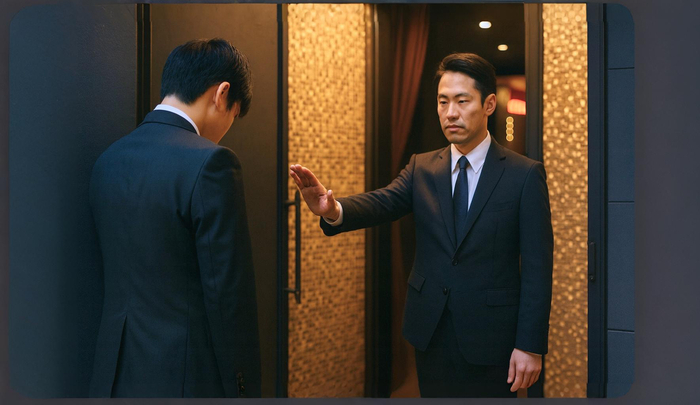 キャバクラ店にも切られた男性