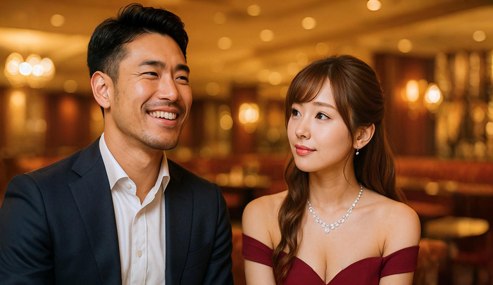 自信に満ち溢れた男性に惹かれるキャバ嬢