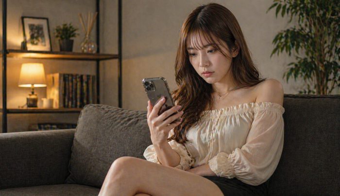 お客のLINEを未読スルーするキャバ嬢