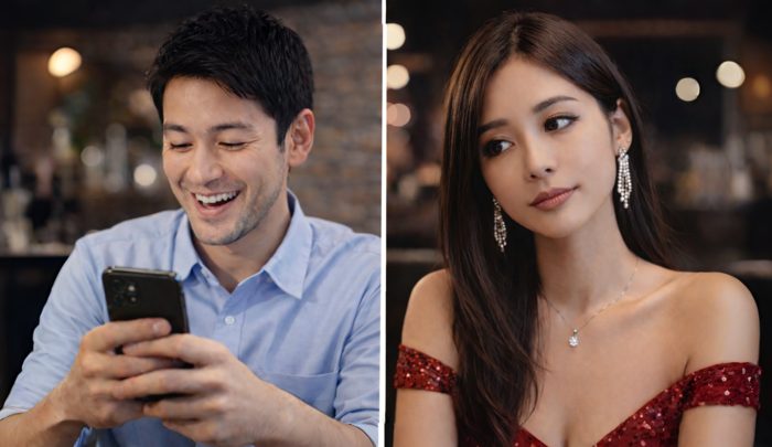 キャバ嬢からのご飯の誘いに喜ぶ男性と、同伴に誘っただけのキャバ嬢