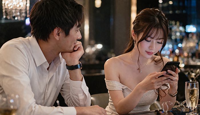 まだ脈ありサインを出していないキャバ嬢