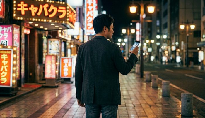 ふられたキャバ嬢を見返そうと決意する男性