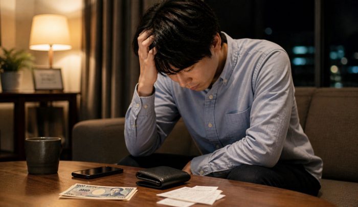 キャバクラに通いすぎてお金がない男性