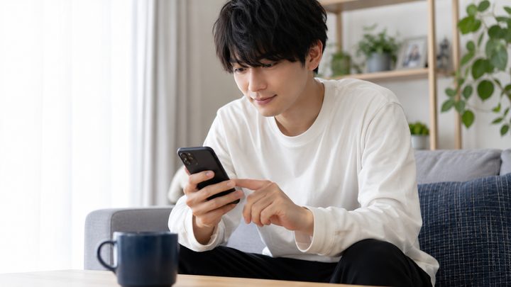 出会い系をやっている男性